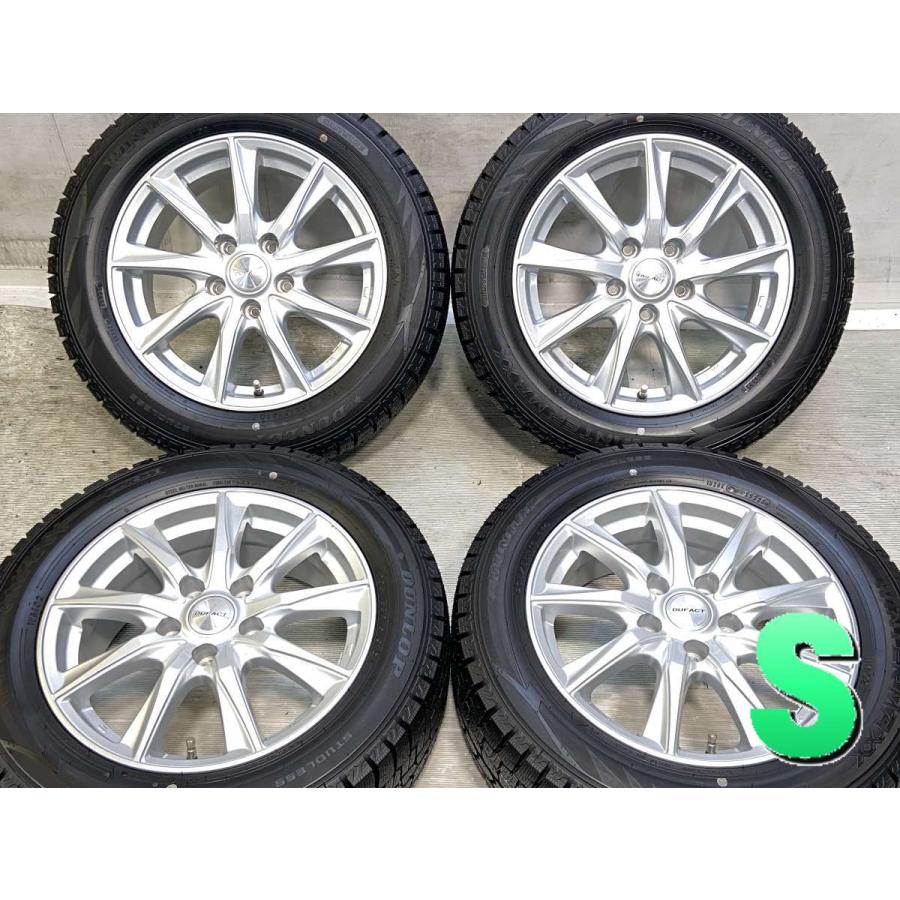 DUNLOP（ダンロップ） 中古タイヤ スタッドレスタイヤ ホイールセット 