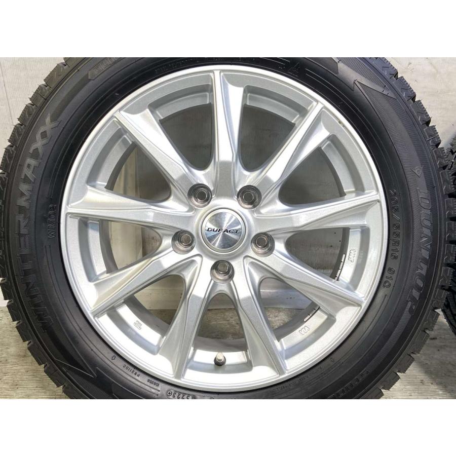 DUNLOP（ダンロップ） 中古タイヤ スタッドレスタイヤ ホイールセット 