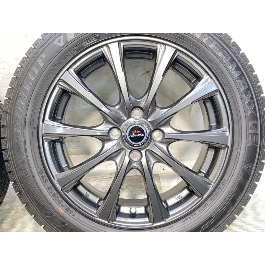 DUNLOP（ダンロップ） 中古タイヤ スタッドレスタイヤ ホイールセット