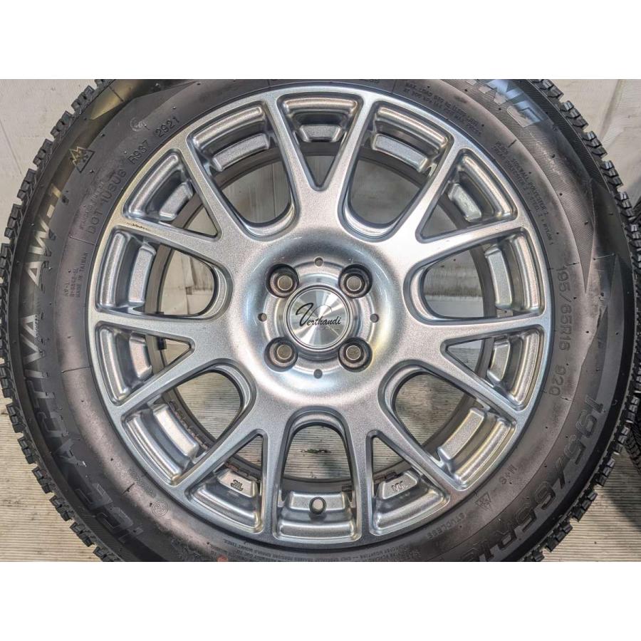 NANKANG（ナンカン） 中古タイヤ スタッドレスタイヤ ホイールセット 4