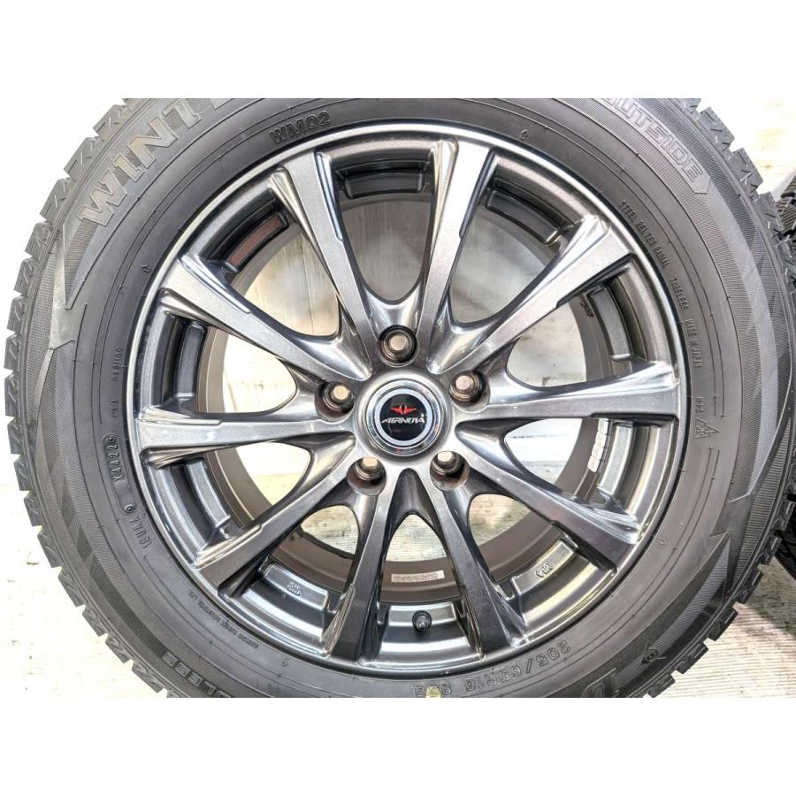 DUNLOP（ダンロップ） 中古タイヤ スタッドレスタイヤ ホイールセット