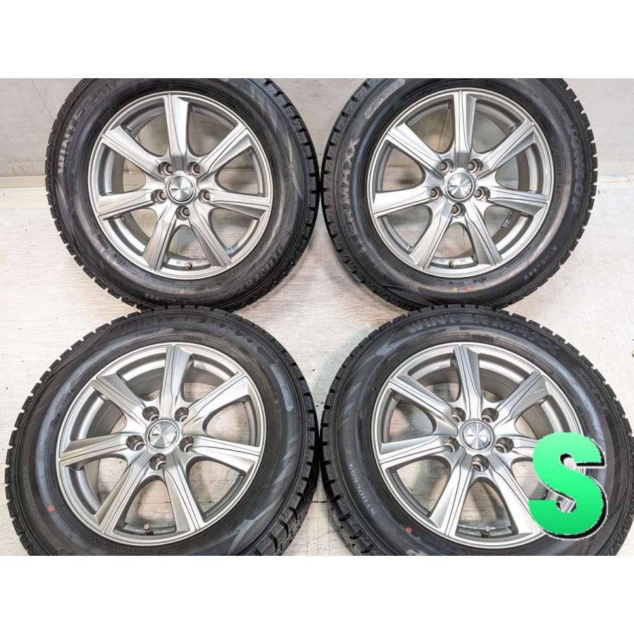 DUNLOP（ダンロップ） 中古タイヤ スタッドレスタイヤ ホイールセット