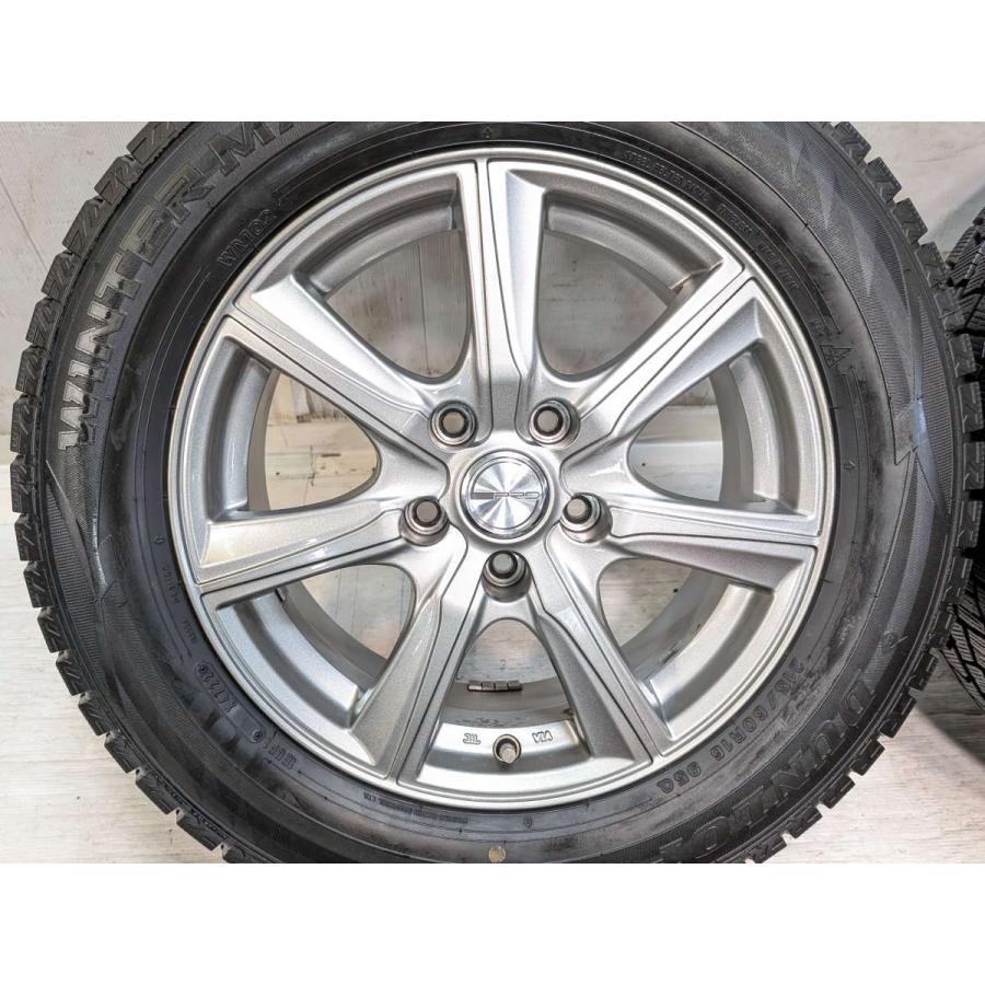 DUNLOP（ダンロップ） 中古タイヤ スタッドレスタイヤ ホイールセット