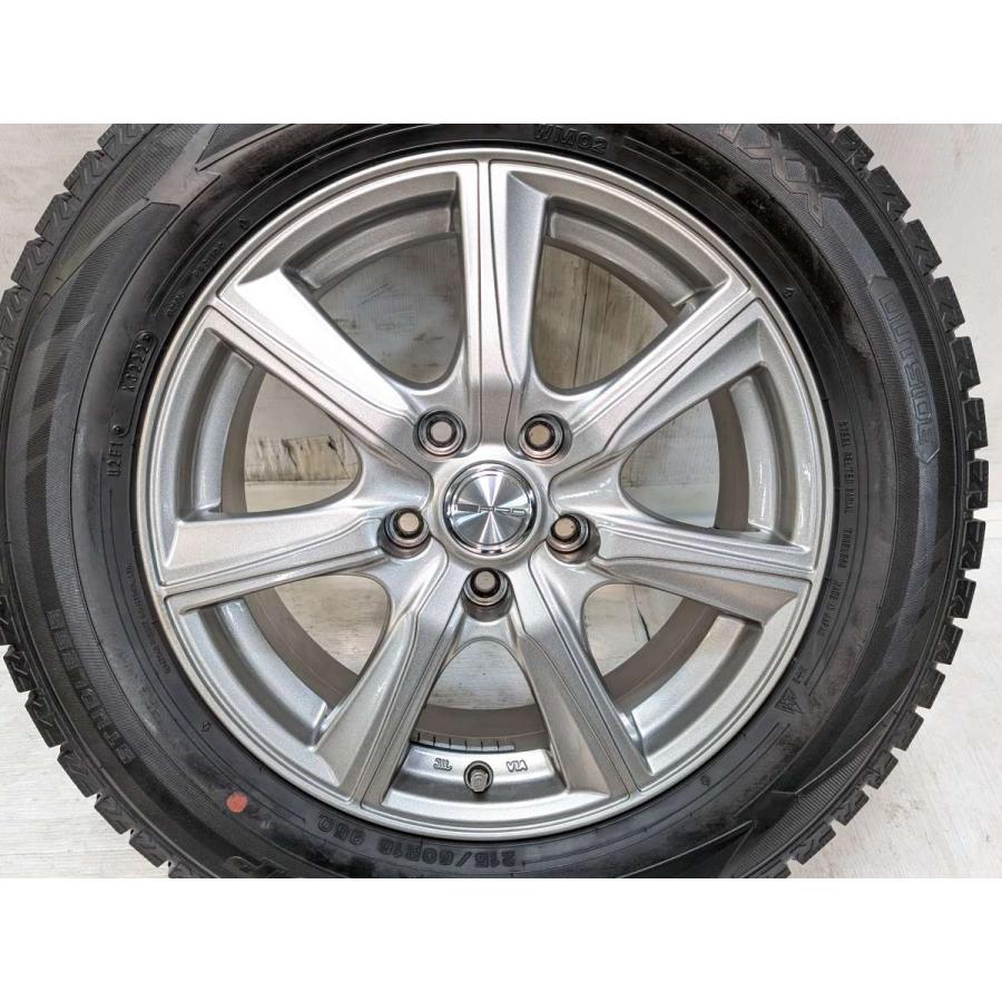 DUNLOP 215/60R16 スタッドレスタイヤ ホイール 4本セット DUNLOP（ダンロップ） 中古タイヤ スタッドレスタイヤ ホイールセット