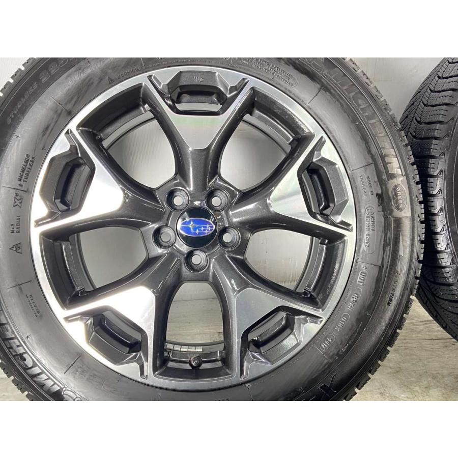 送料無料 中古タイヤ スタッドレスタイヤ ホイールセット 4本セット 225 60r17 スバル純正 Xv 17x7 0 55 100 5穴 ミシュラン X Ice Xi3 W タイヤ ホイール カンパニー 通販 Yahoo ショッピング