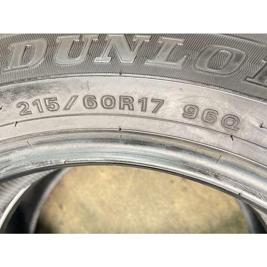 DUNLOP 中古タイヤ スタッドレスタイヤ 2本セット 215/60R17 