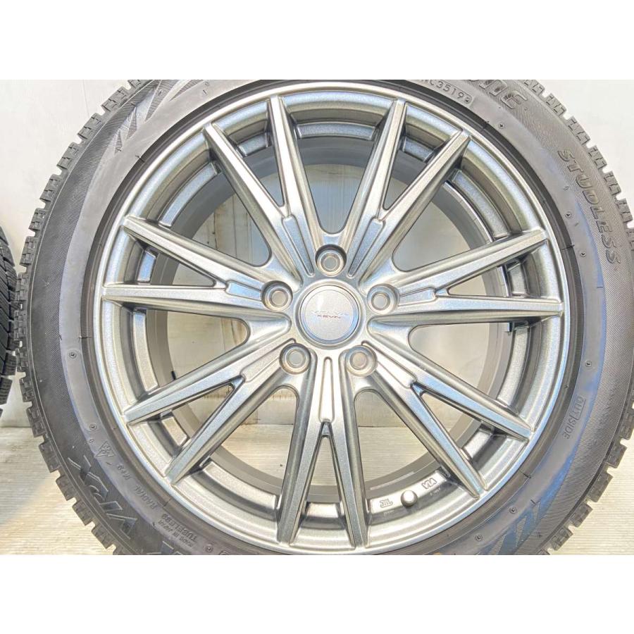 中古タイヤ スタッドレスタイヤ ホイールセット 4本セット 215/50R17  　 VELVA KEVIN 17x7.0 53 114.3-5穴 ブリヂストン ブリザック VRX | BRIDGESTONE | 03