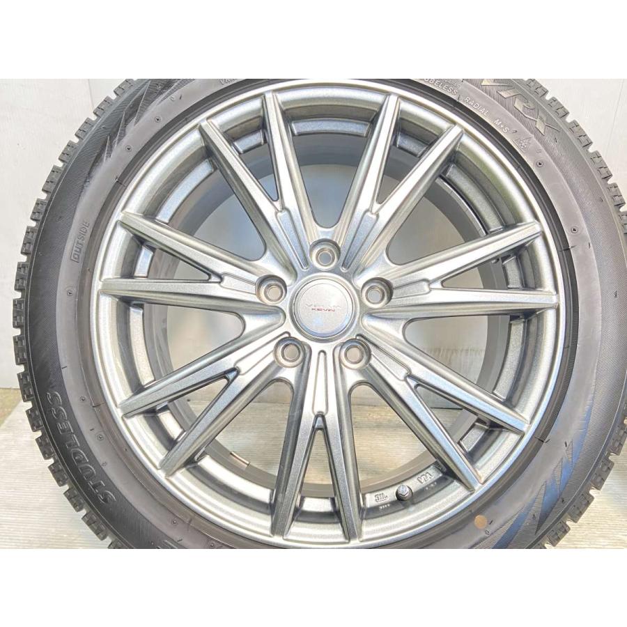 中古タイヤ スタッドレスタイヤ ホイールセット 4本セット 215/50R17  　 VELVA KEVIN 17x7.0 53 114.3-5穴 ブリヂストン ブリザック VRX | BRIDGESTONE | 05