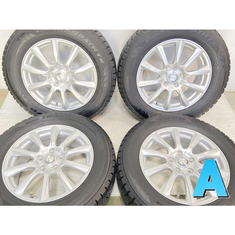 ☆225/65R17 超バリ溝 アルミホイールスタッドレスタイヤ4本SET