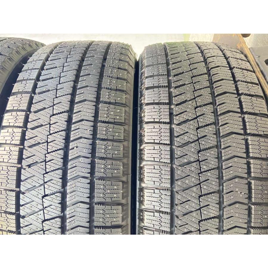 中古タイヤ スタッドレスタイヤ ホイールセット 4本セット 215/45R17  　 BALMINUM 17x7.0 50 100-5穴 ブリヂストン ブリザック VRX2 | BRIDGESTONE | 07