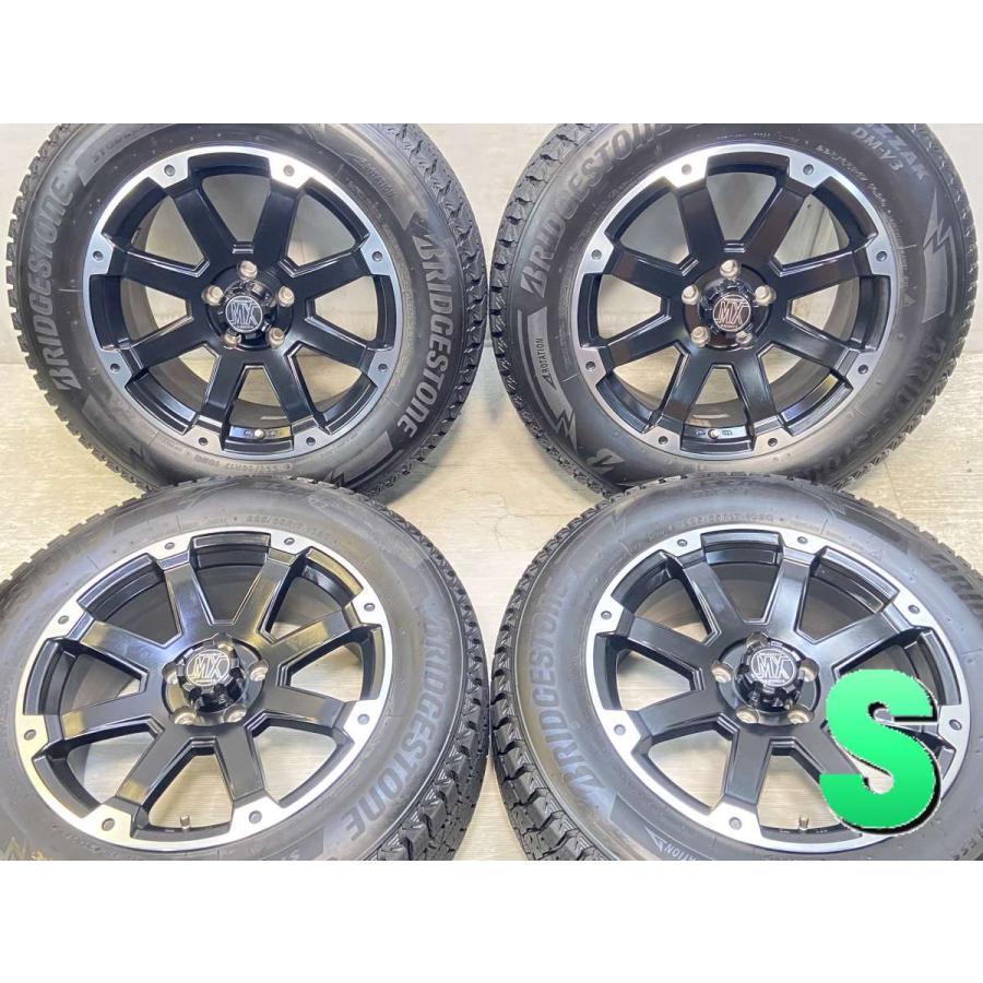 225/65R17 スタッドレスタイヤ4本セット・ブリジストン　中古 BRIDGESTONE（ブリヂストン） 中古タイヤ スタッドレスタイヤ ホイール