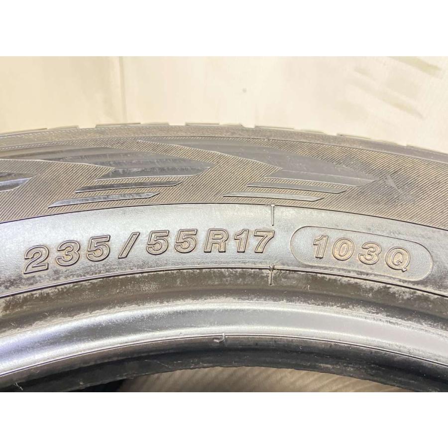 9.5分山19年製ヨコハマスタッドレスタイヤG075 235/55R17中古4本 ヨコハマタイヤ（YOKOHAMA TIRE） 中古タイヤ スタッドレスタイヤ 4本