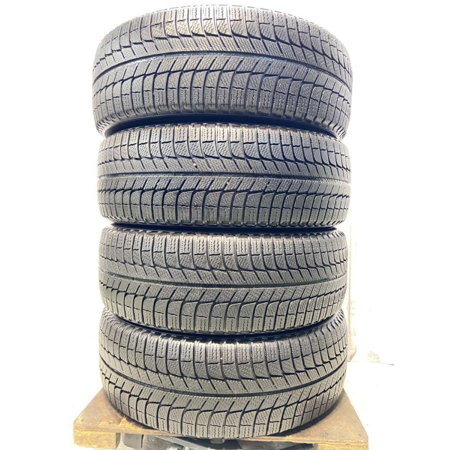 ミシュラン スタッドレス x-ice3プラス ホイール付き　4本セット　中古 ミシュラン（MICHELIN） 中古タイヤ スタッドレスタイヤ 4本セット 225