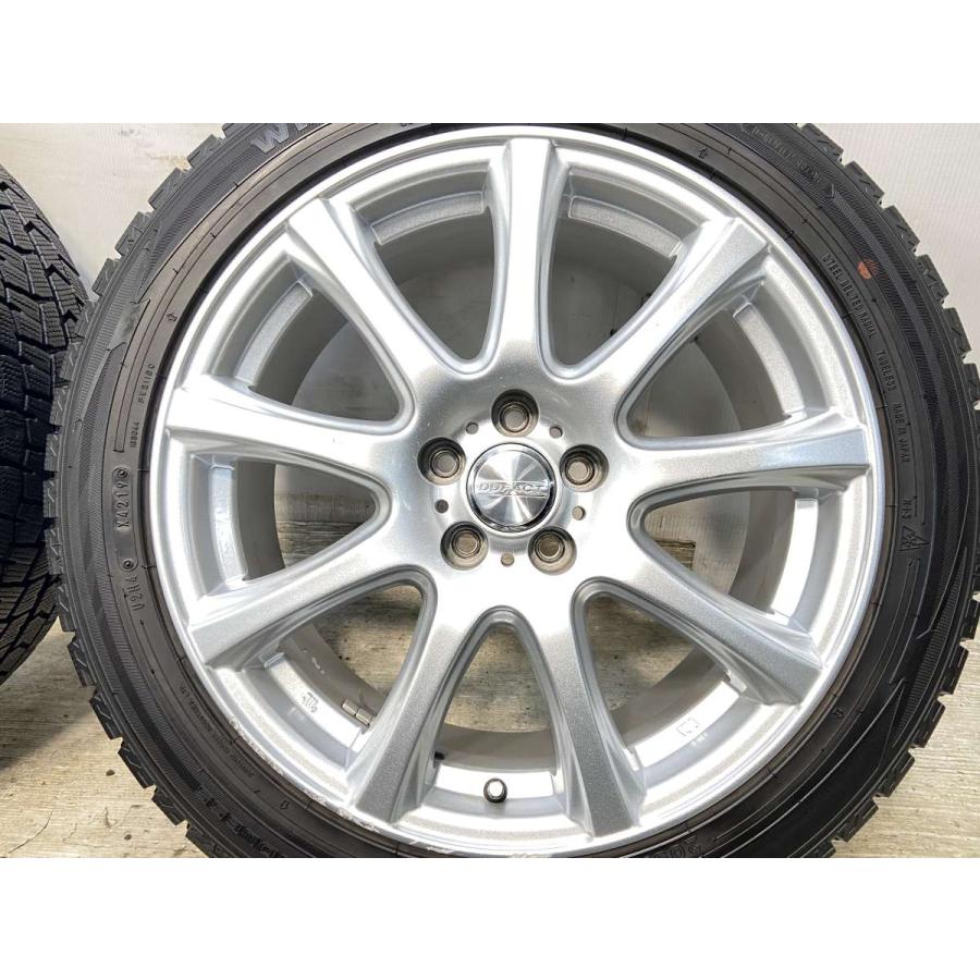 【中古】205/50R17 スタッドレスタイヤ・アルミホイール４本セット DUNLOP（ダンロップ） 中古タイヤ スタッドレスタイヤ ホイールセット