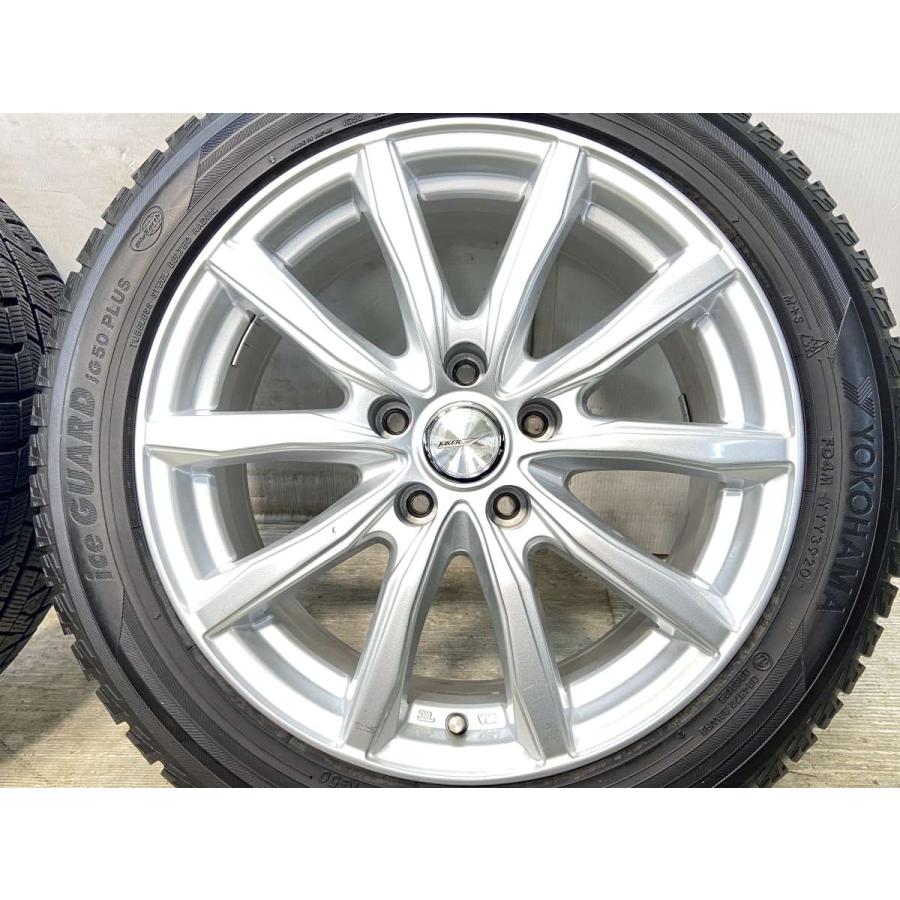 中古タイヤ スタッドレスタイヤ ホイールセット 4本セット 215/50R17  ジョーカー 17x7.0 40 114.3-5穴 ヨコハマ アイスガード iG50 PLUS | ヨコハマタイヤ | 03