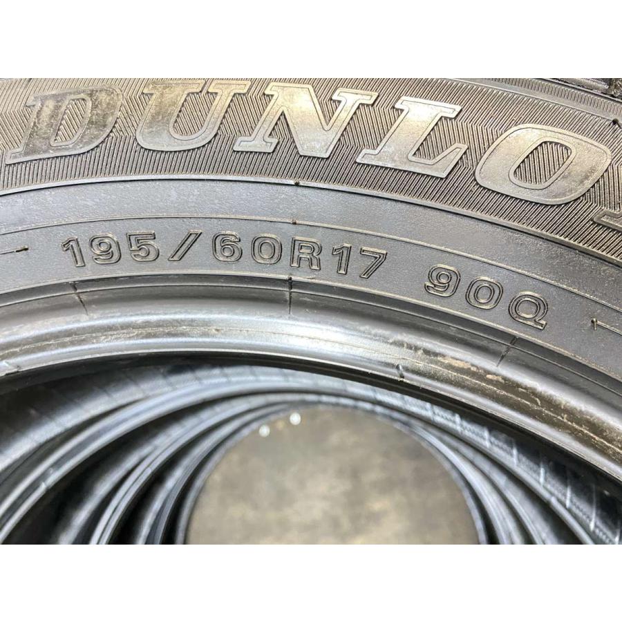 DUNLOP（ダンロップ） 中古タイヤ スタッドレスタイヤ 4本セット 195