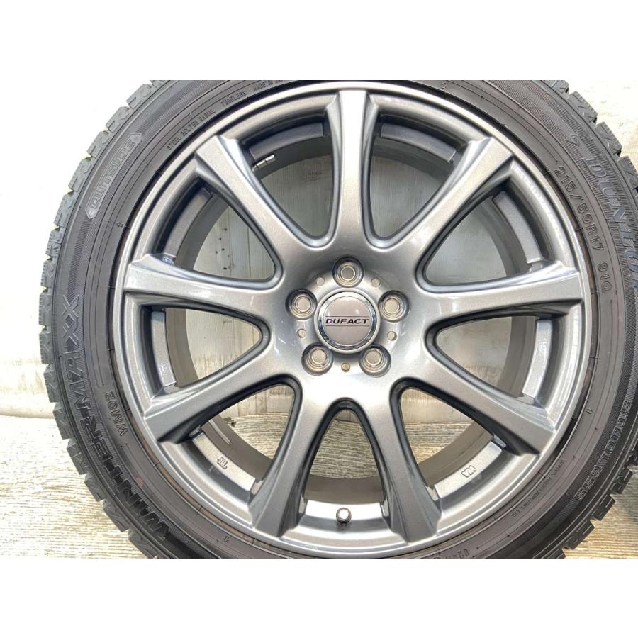 DUNLOP（ダンロップ） 中古タイヤ スタッドレスタイヤ ホイールセット 