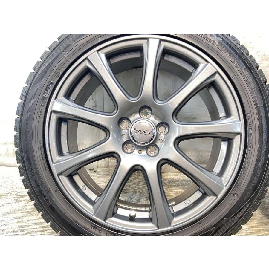 ◇送料込み◇ 215/50R17 中古スタッドレス新品ホイール4本　ダンロップ DUNLOP（ダンロップ） 中古タイヤ スタッドレスタイヤ ホイールセット