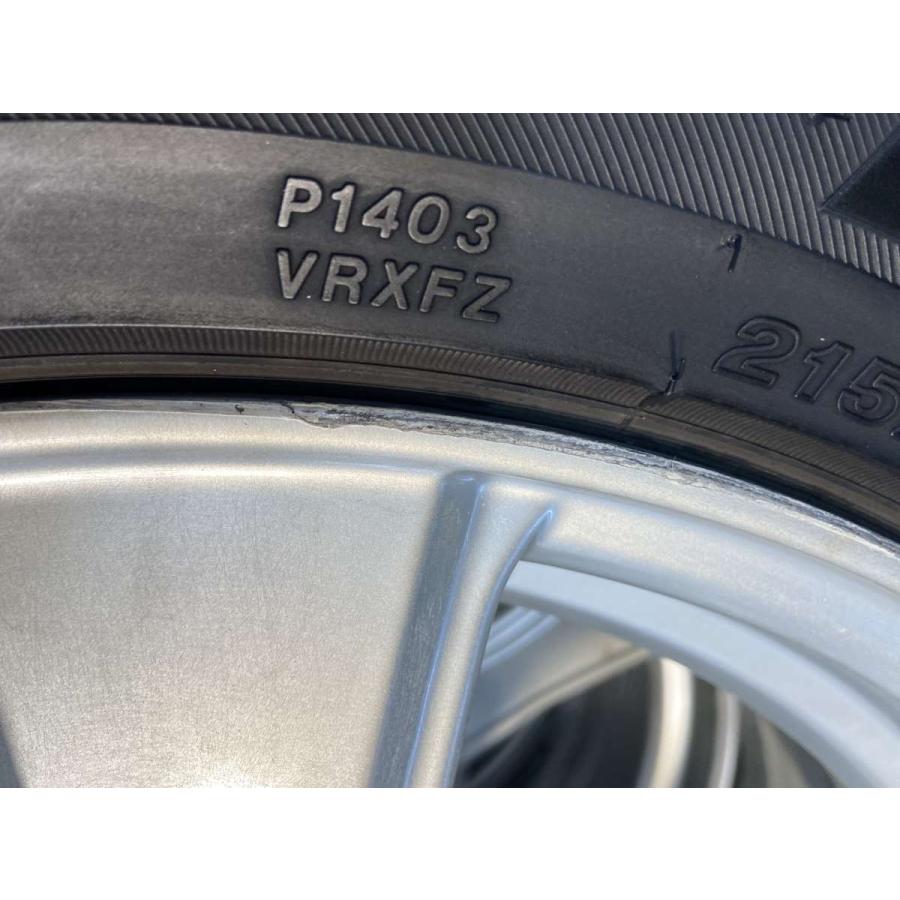 BRIDGESTONE 中古タイヤ スタッドレスタイヤ ホイールセット 4本セット