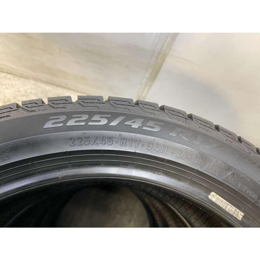 PIRELLI（ピレリ） 中古タイヤ スタッドレスタイヤ 4本セット 225