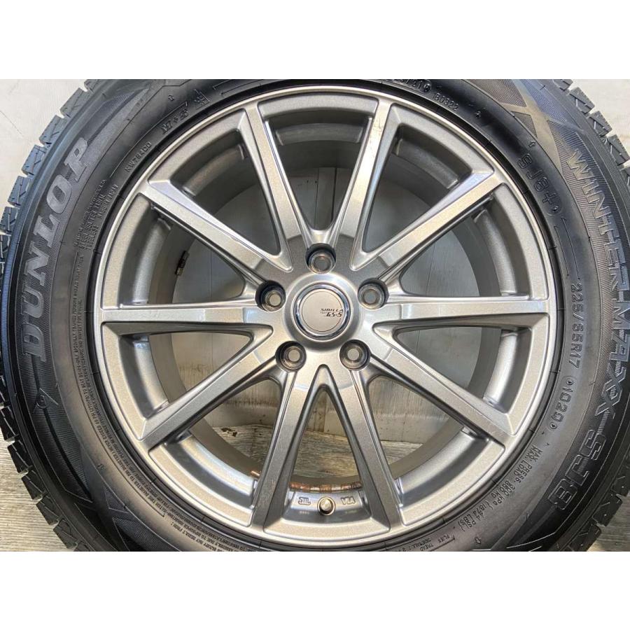DUNLOP（ダンロップ） 中古タイヤ スタッドレスタイヤ ホイールセット 