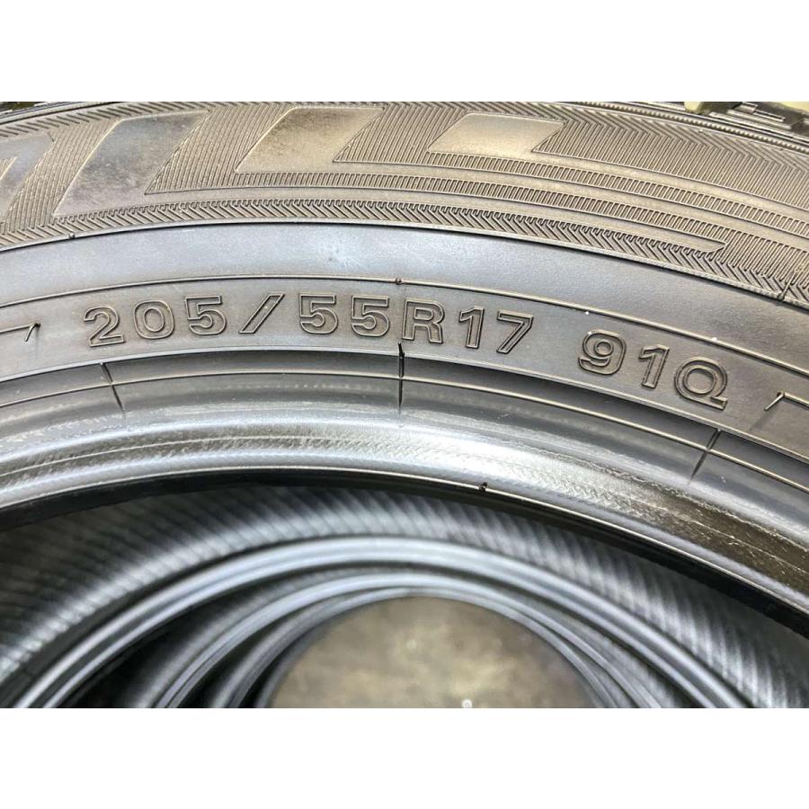 DUNLOP（ダンロップ） 中古タイヤ スタッドレスタイヤ 4本セット 205 