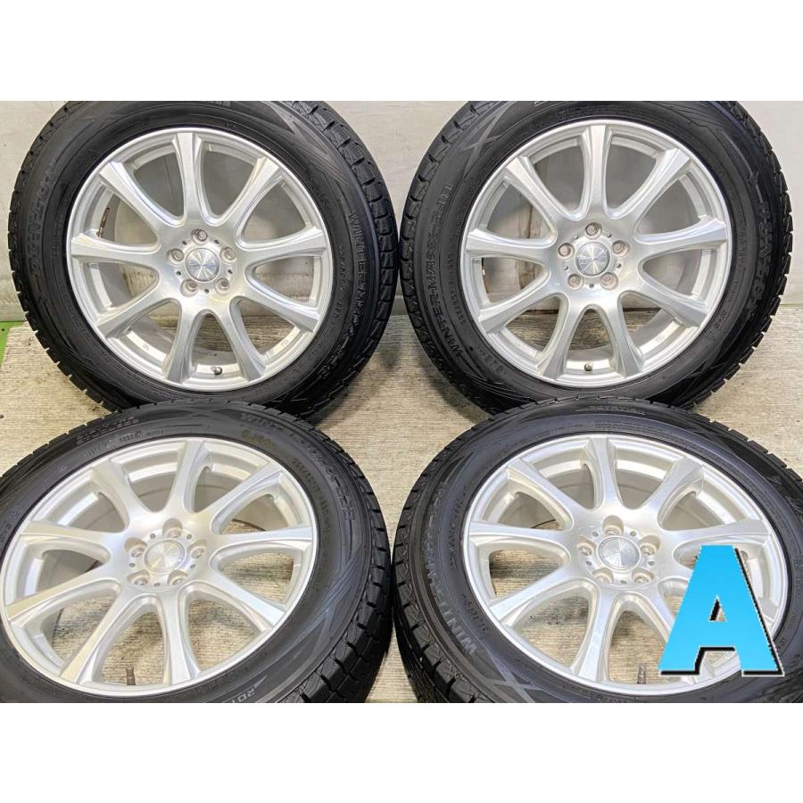 中古タイヤ スタッドレスタイヤ ホイールセット 4本セット 225/60R17  　 DUFACT 17x7.0 55 100-5穴 ダンロップ ウィンターマックス SJ8+ | DUNLOP