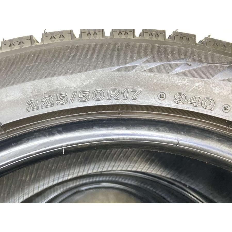 ブリヂストン VRX2 225/50R17 スタッドレスタイヤ 4本中古 BRIDGESTONE（ブリヂストン） 中古タイヤ スタッドレスタイヤ 4本