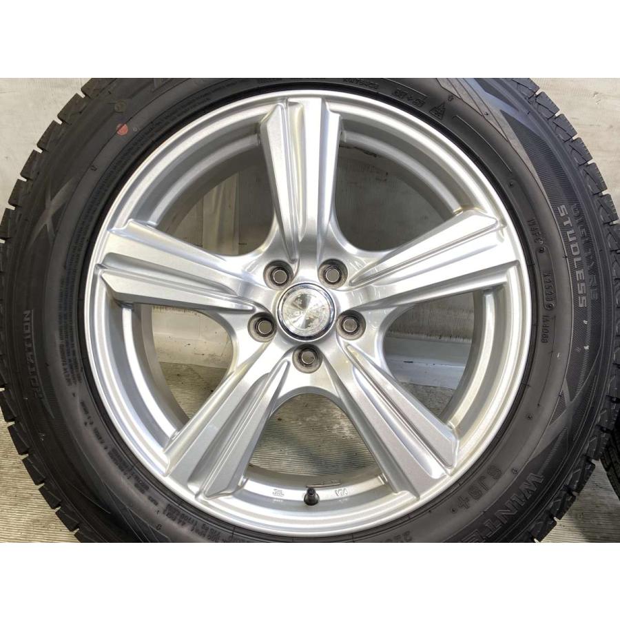 Dunlop DigyTire Studles スタッドレスタイヤホイールセット4個225/60R17  99Q Used・美品 DUNLOP（ダンロップ） 中古タイヤ スタッドレスタイヤ ホイールセット