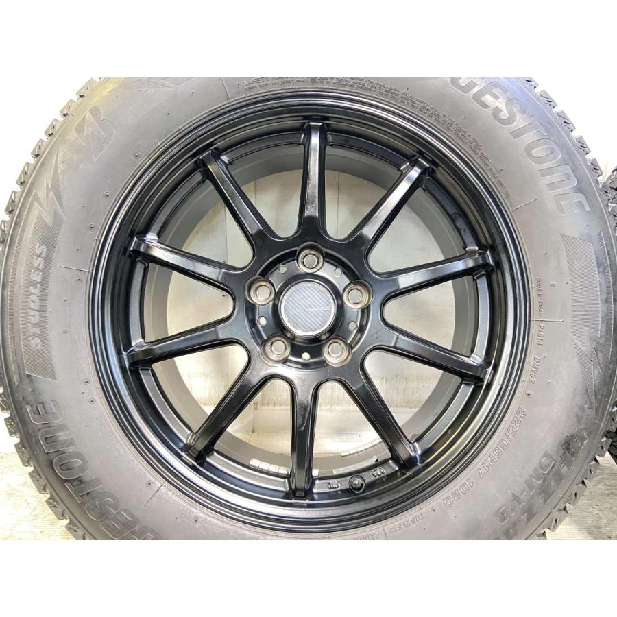 中古タイヤ スタッドレスタイヤ ホイールセット 4本セット 225/65R17  　 VEMOTION 17x7.0 48 114.3-5穴 ブリヂストン ブリザック DM-V3 | BRIDGESTONE | 04