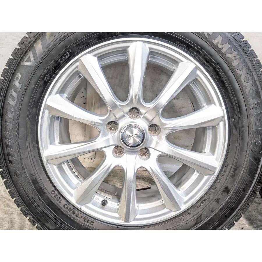 WedsSport 17インチ ホイール DUNLOPスタッドレスセット DUNLOP（ダンロップ） 中古タイヤ スタッドレスタイヤ ホイールセット