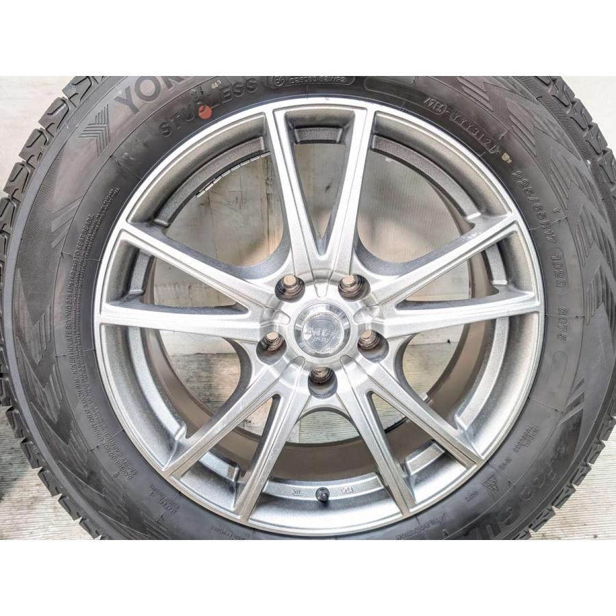 ◇送料込み◇ 225/65R17 中古スタッドレスタイヤ4本　YOKOHAMA ヨコハマタイヤ（YOKOHAMA TIRE） 中古タイヤ スタッドレスタイヤ