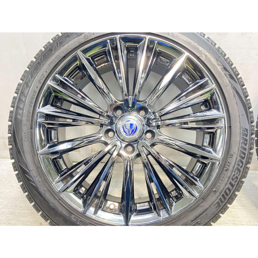 VRX スタッドレス 2018年製　四本ホイールセット　未使用品 BRIDGESTONE（ブリヂストン） 中古タイヤ スタッドレスタイヤ 4本