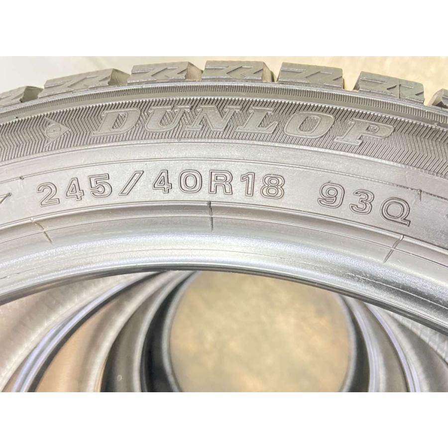 中古タイヤ スタッドレスタイヤ 4本セット 245/40R18 ダンロップ  
