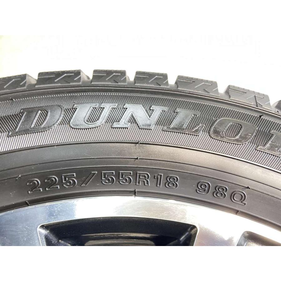DUNLOP 中古タイヤ スタッドレスタイヤ ホイールセット 4本