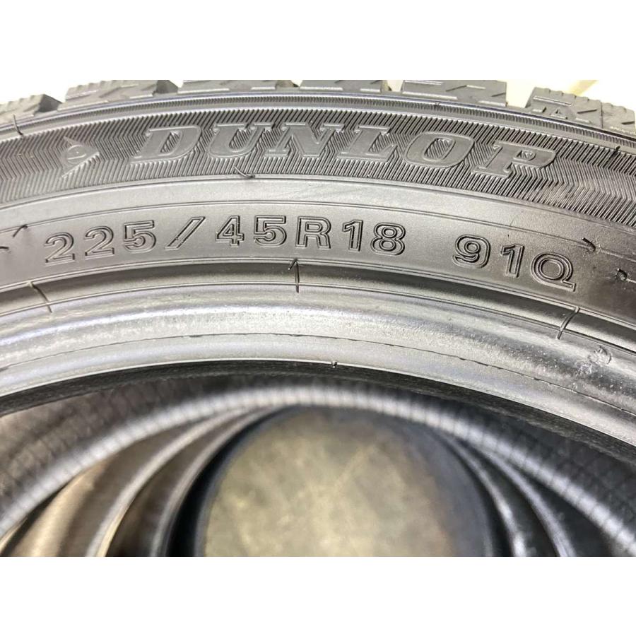 DUNLOP（ダンロップ） 中古タイヤ スタッドレスタイヤ 4本セット 225