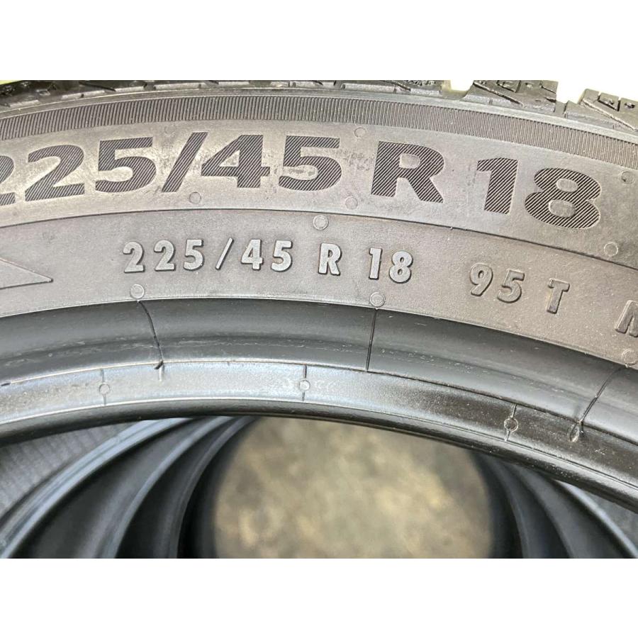 コンチネンタル（CONTINENTAL） 中古タイヤ スタッドレスタイヤ 4本 