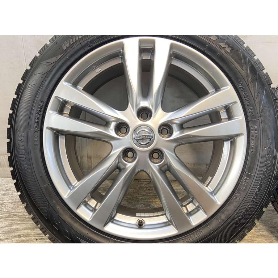 中古タイヤ スタッドレスタイヤ ホイールセット 4本セット 225