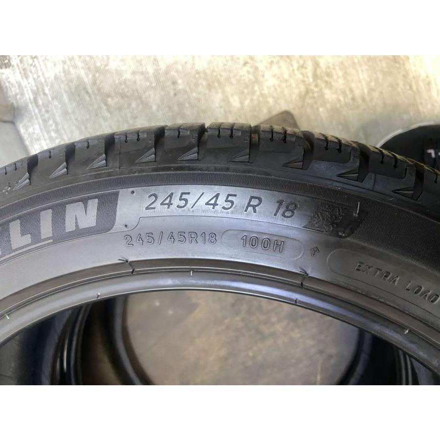 ミシュラン（MICHELIN） 中古タイヤ スタッドレスタイヤ 2本セット 245