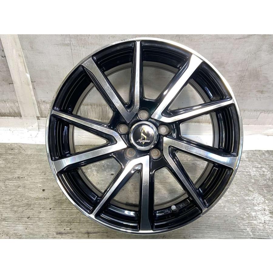 中古ホイール 4本 WORK セプティモ 16x6.5 48 100-5穴 中古アルミ