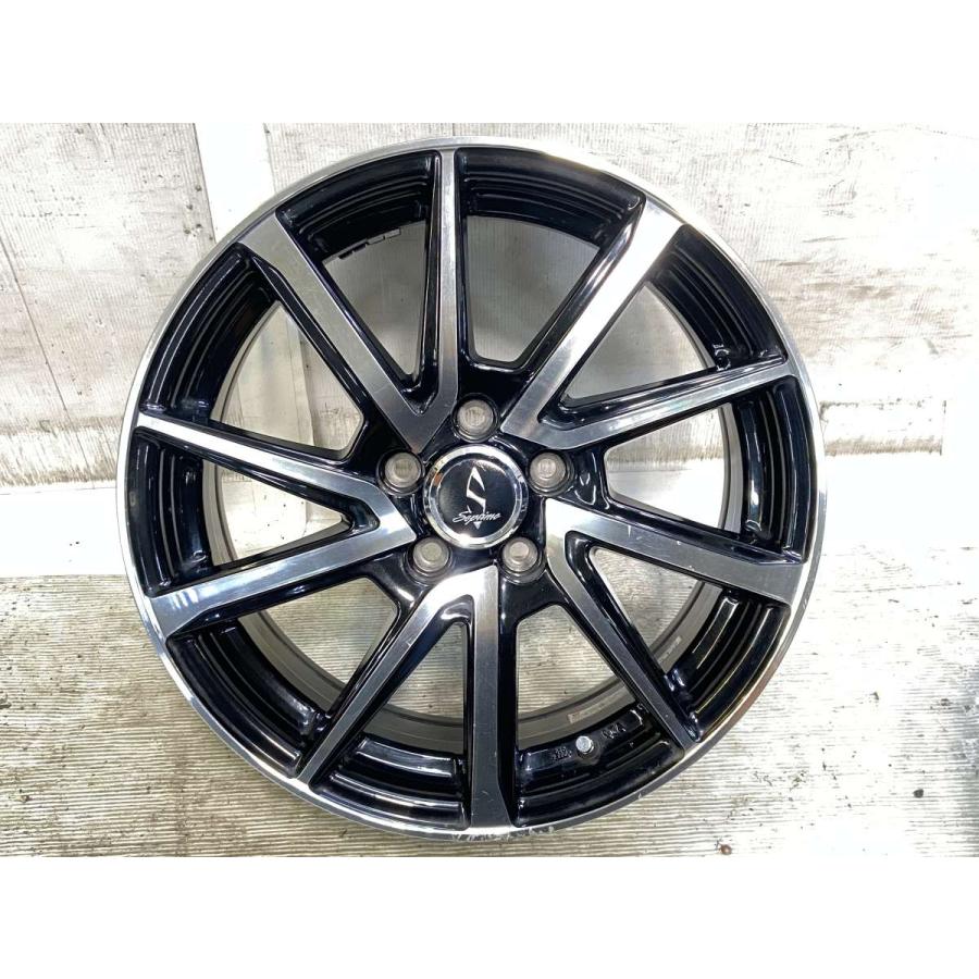 中古ホイール 4本 WORK セプティモ 16x6.5 48 100-5穴 中古アルミ