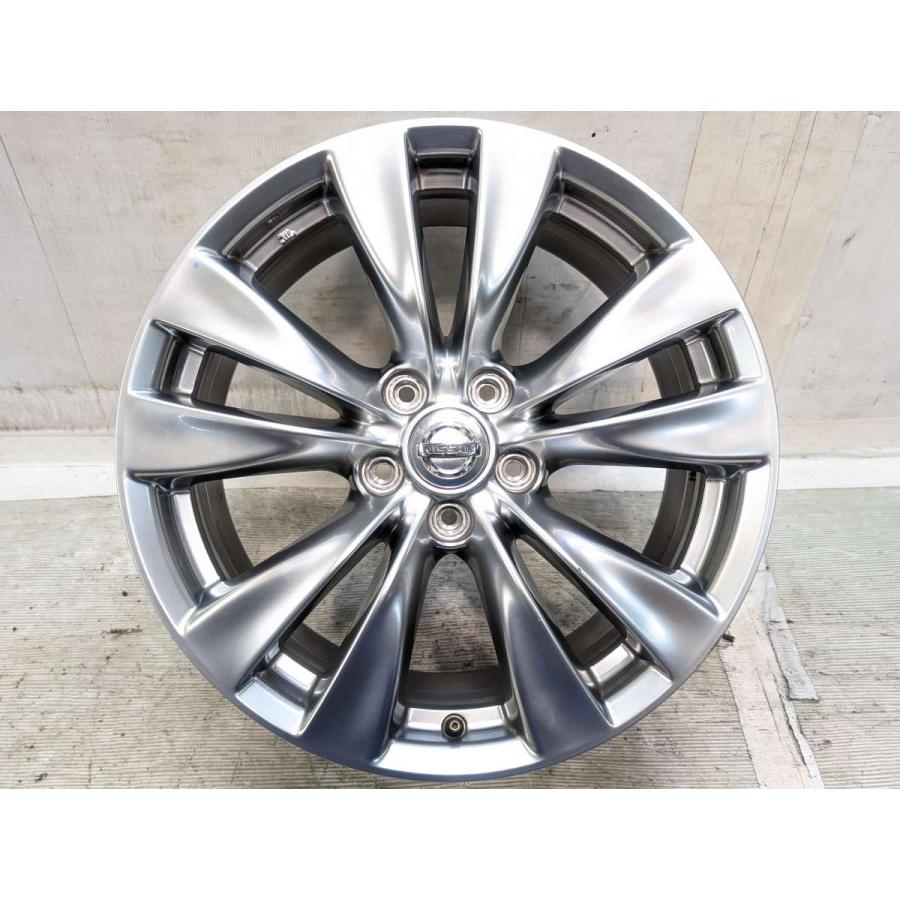 中古ホイール 4本 日産純正 18x8.0 43 114.3-5穴 中古アルミホイール