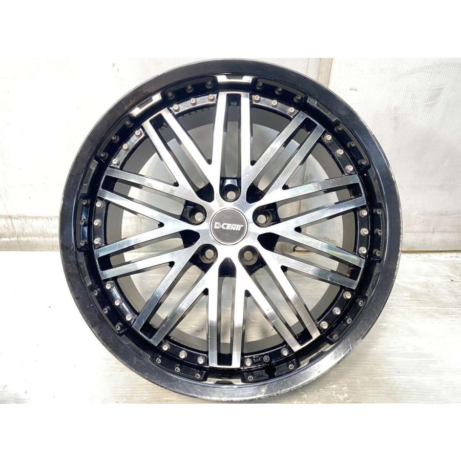 中古ホイール 4本 DCENTI 19x9.0 45 114.3-5穴 中古アルミホイール 