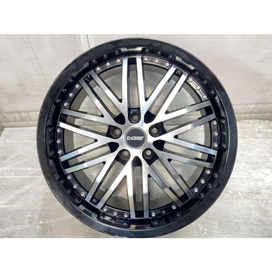 中古ホイール 4本 DCENTI 19x9.0 45 114.3-5穴 中古アルミホイール 