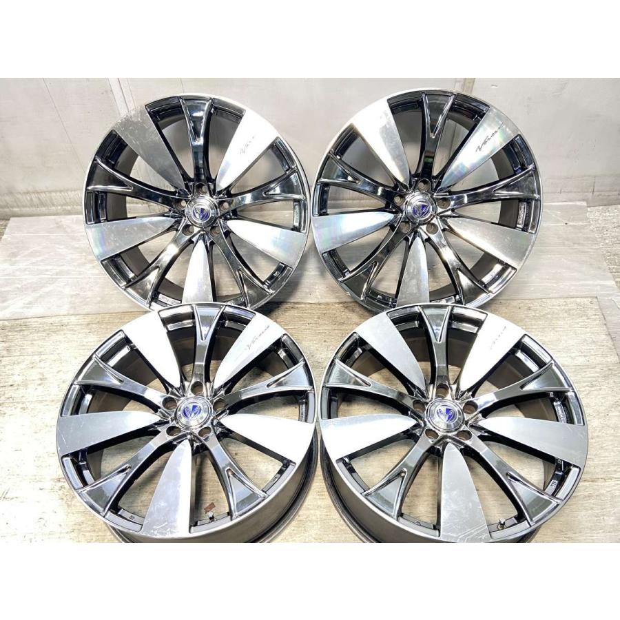 中古ホイール 4本 RAYS ストラテジーアスクード 20x8.5 28 114.3-5穴 