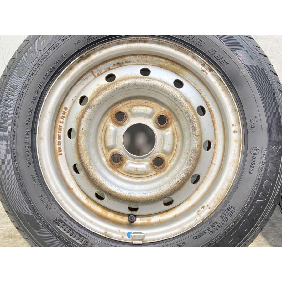 DUNLOP（ダンロップ） 中古タイヤ サマータイヤ ホイールセット 4本 
