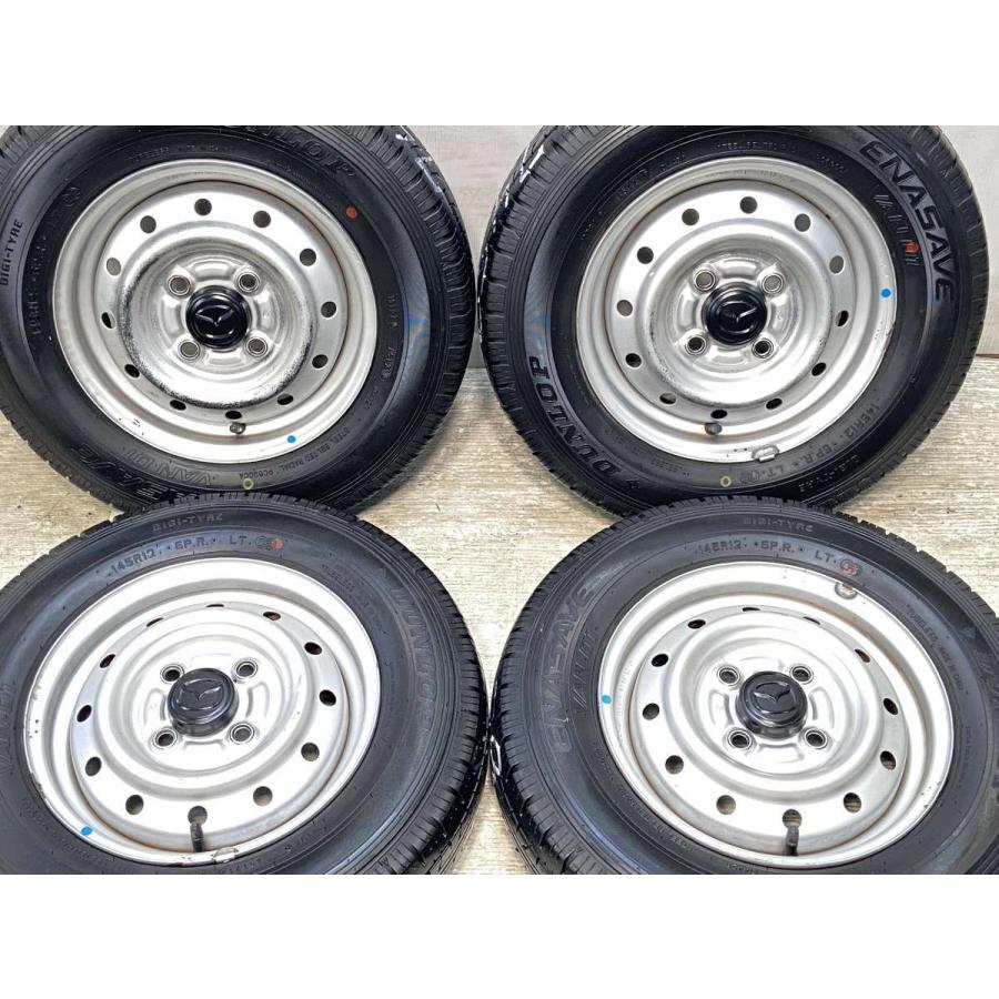 期間限定 145R12 6PS タイヤ、アルミ セット②