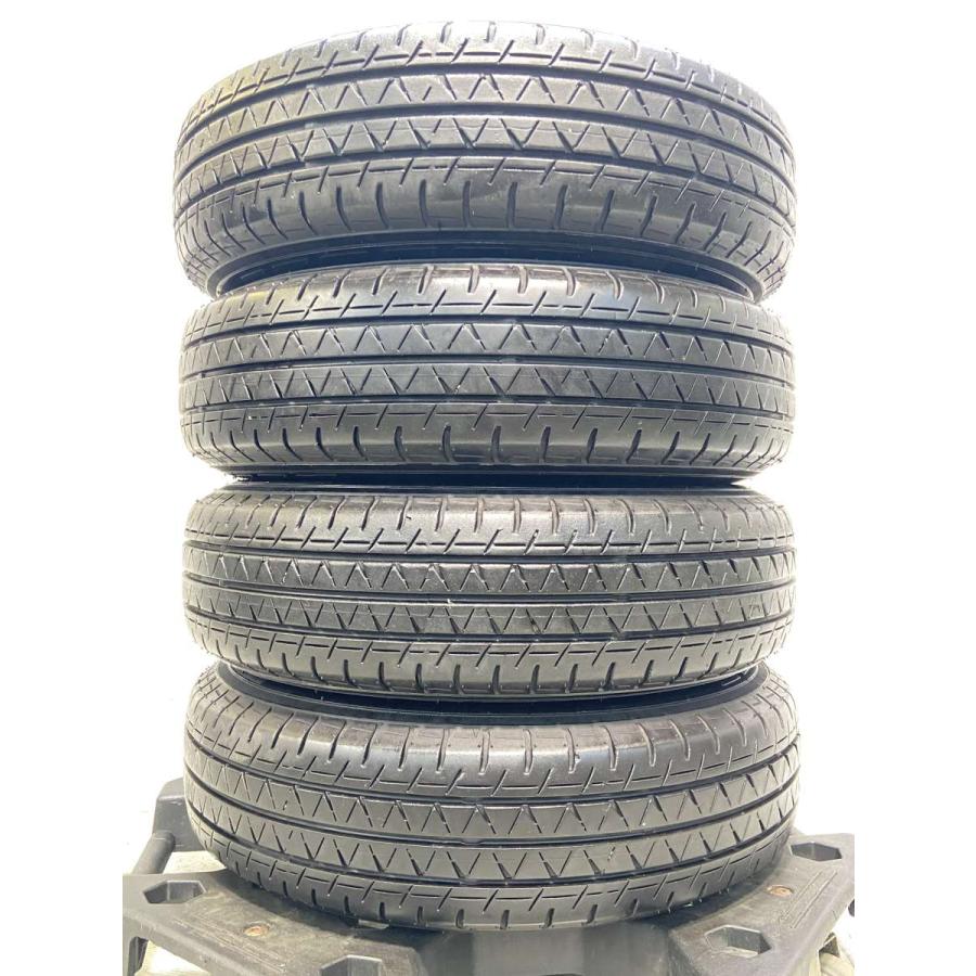 中古タイヤ サマータイヤ ホイールセット 4本セット 145/80R12 80/78LT 日産純正  12x4.0  100-4穴 ヨコハマ ブルーアースVAN RY55_2