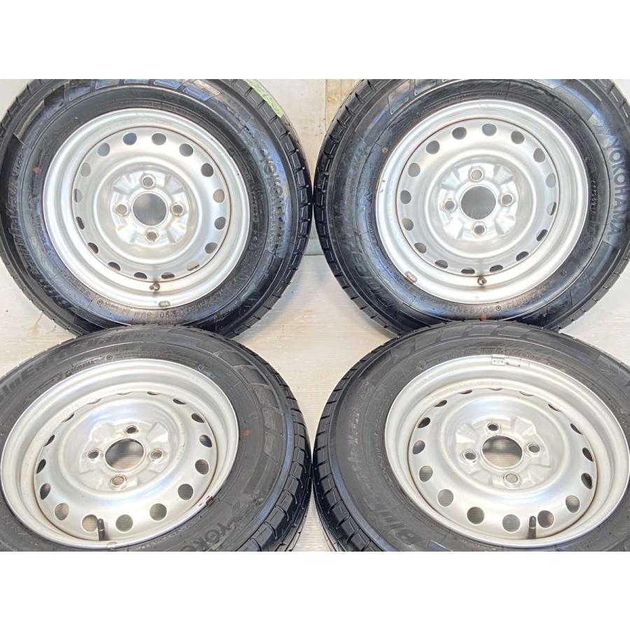 タイヤ・ホイール 165/80R13 90/88N LT Yokohama ヨコハマタイヤ（YOKOHAMA TIRE） 中古タイヤ サマータイヤ ホイール