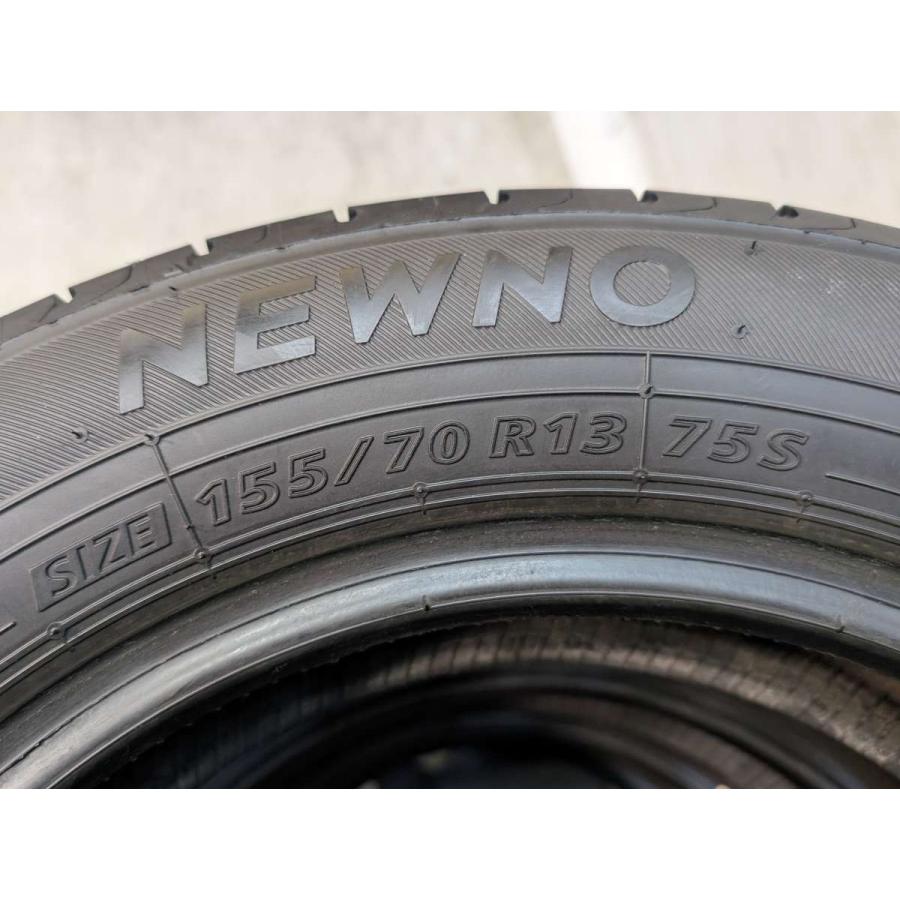 BRIDGESTONE（ブリヂストン） 中古タイヤ サマータイヤ 4本セット 155